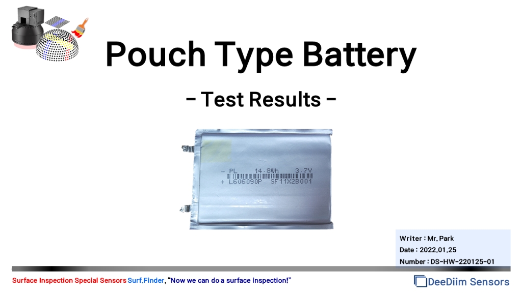 Pouch Type Battery Test Results