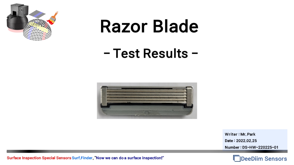 Razor Blade Test Results