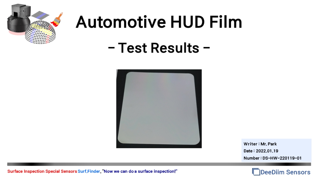 Automotive HUD Film