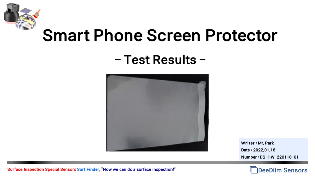 Smart Phone Screen Protector Test Results