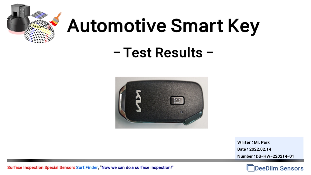 Automotive Smart Key Test Results