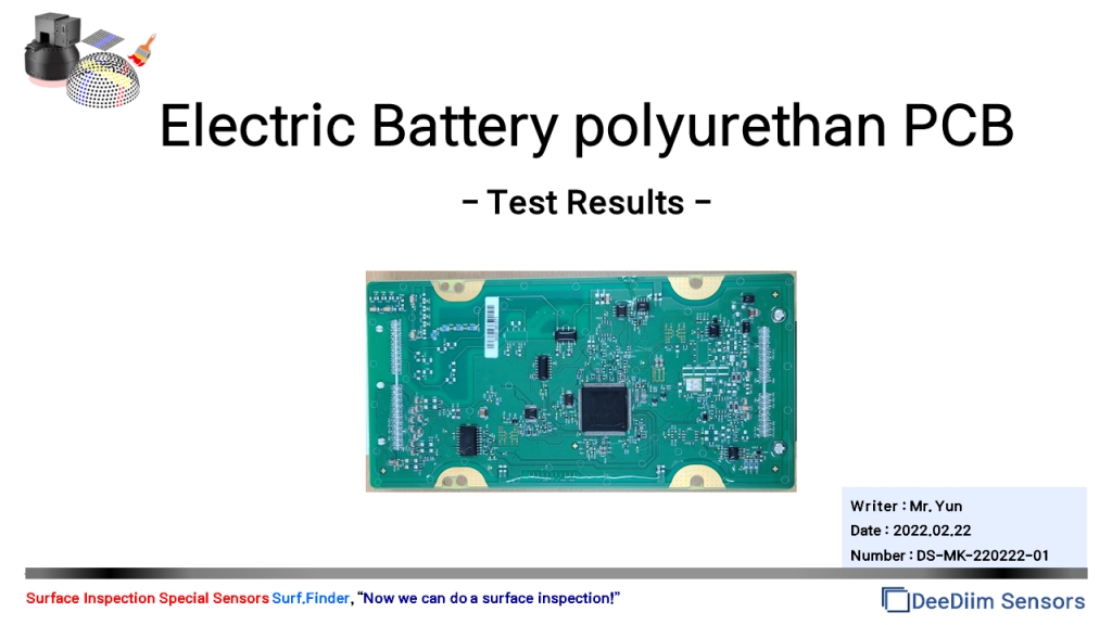 Electric Battery polyurethan PCB Test Results